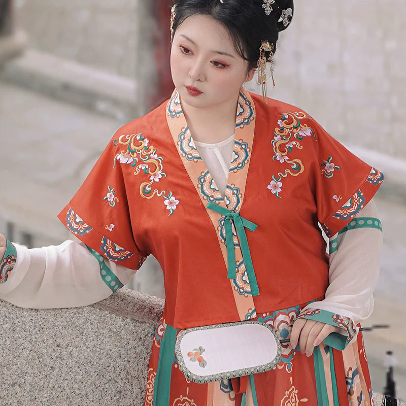 Silk Road - Tang Dynasty Hanfu Matching Set
