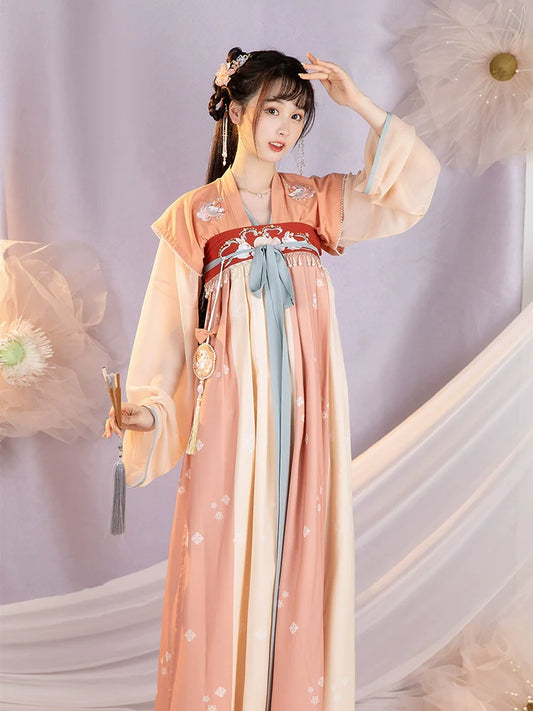Jade Rabbit 玉兔儿 - Tang Dynasty Style Qixiong Ruqun