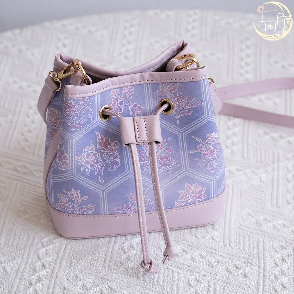 Idle Moon Crossbody Bucket Bag for Women