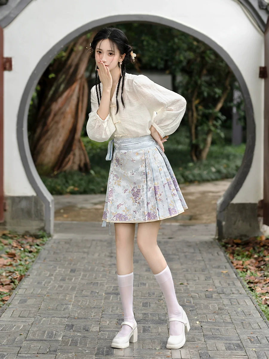 Ming Dynasty Modern Hanfu, Mamianqun, Tiny Wings 微小之翼