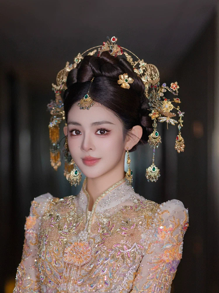 Chinese Wedding Hair Accessories: Cherish