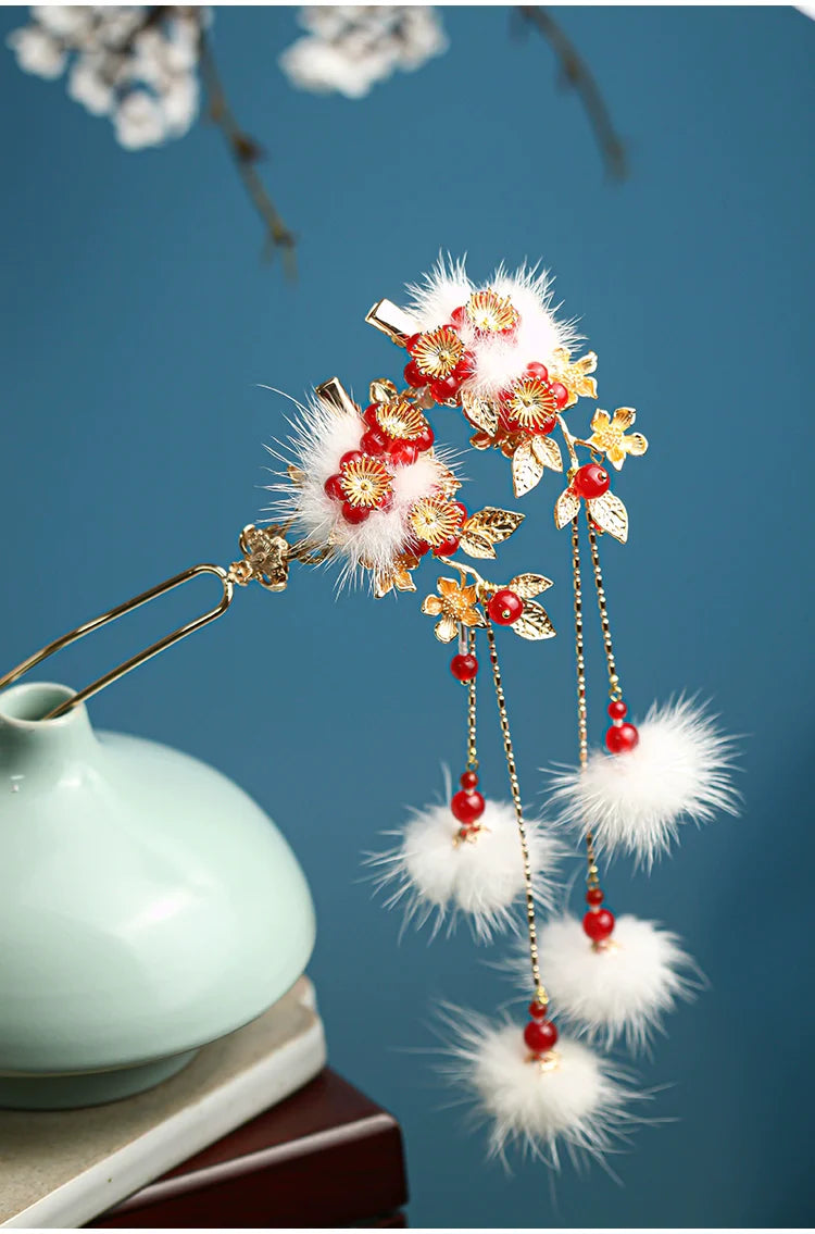 Hair Pin: Plum