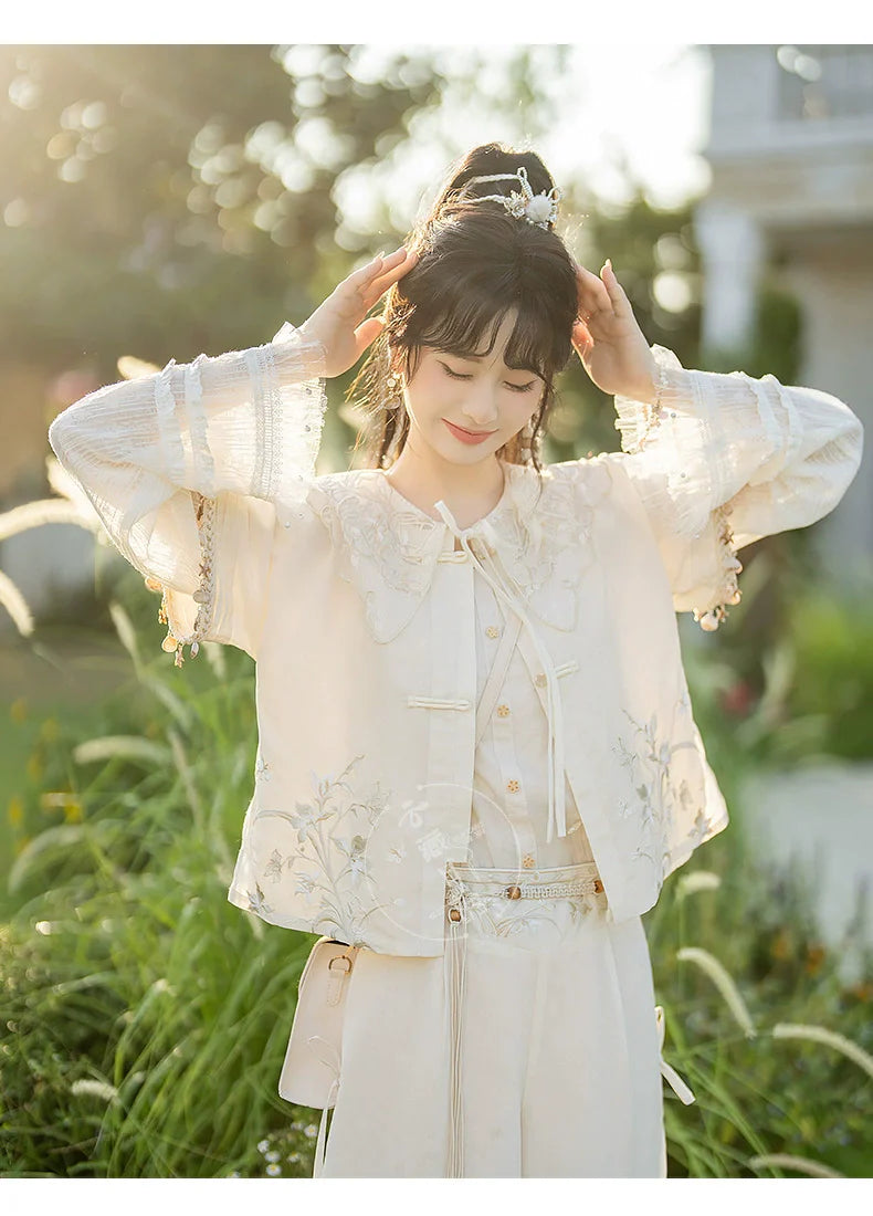 Song Dynasty Inspired Modern Hanfu, Moon Shadow (Preorder)