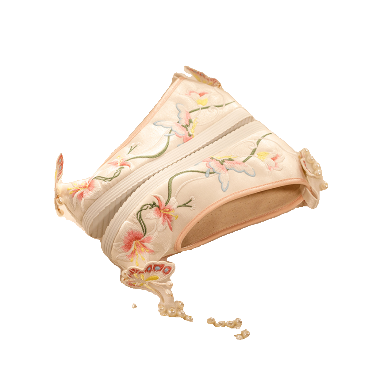 Butterfly Notes – Embroidered Chinese Hanfu Shoes
