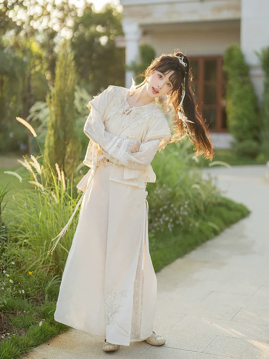 Song Dynasty Inspired Modern Hanfu, Moon Shadow (Preorder)