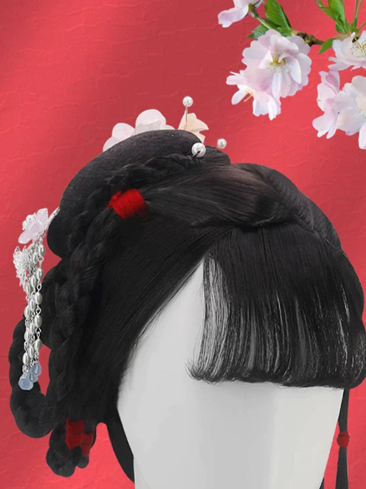 Adorned Jade - Chinese Style Hair Wig for Hanfu