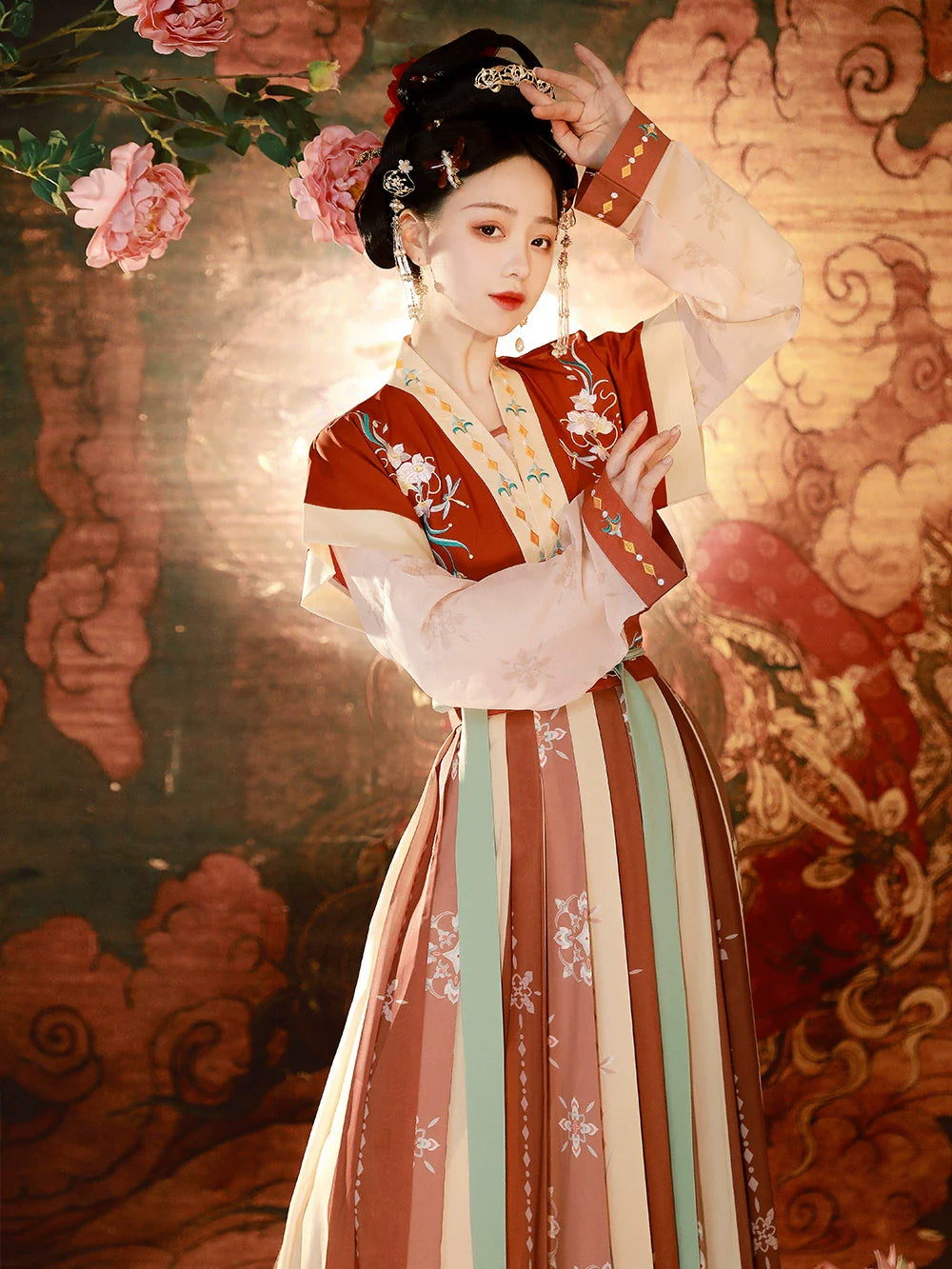 Fairy of Tang 仙唐 - Tang Dynasty Style Beizi Qiyao Ruqun