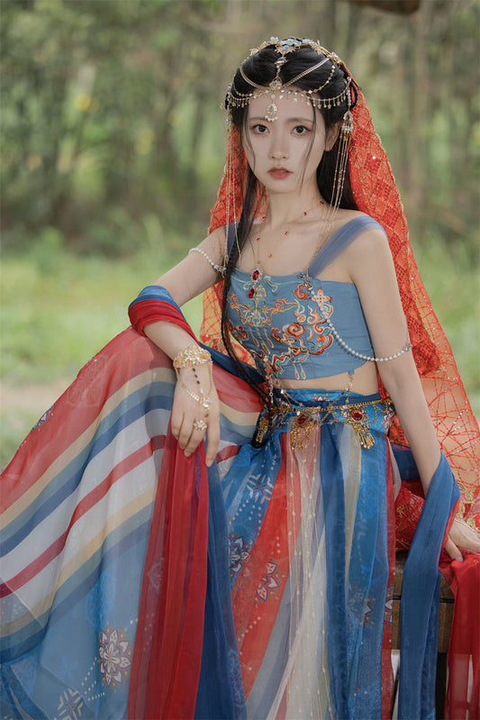 Princess of Western Xia 西夏王妃 - Dunhuang Fairies Feitian Tang Dynasty Costume