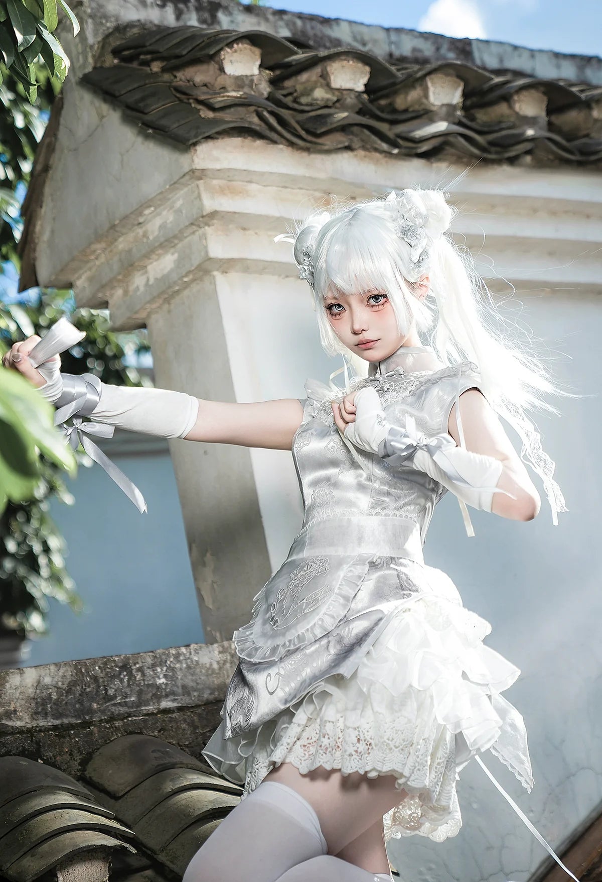 Qi Lolita Chinese Cheongsam Inspired, Moonlight