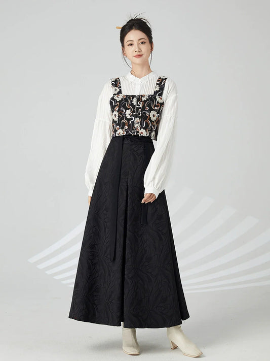 Ming Dynasty x Hanfu Bustier: Night River 泠栖