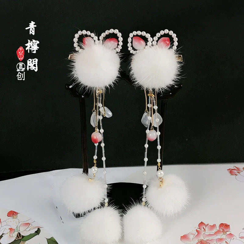 Hair Clips: Furball
