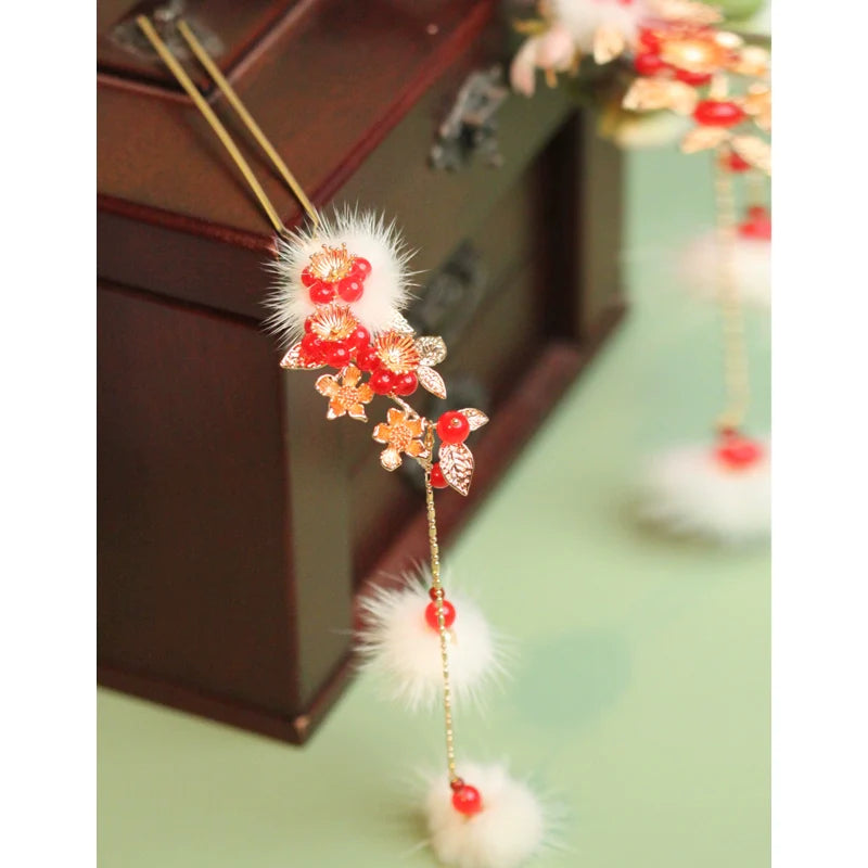 Hair Pin: Plum
