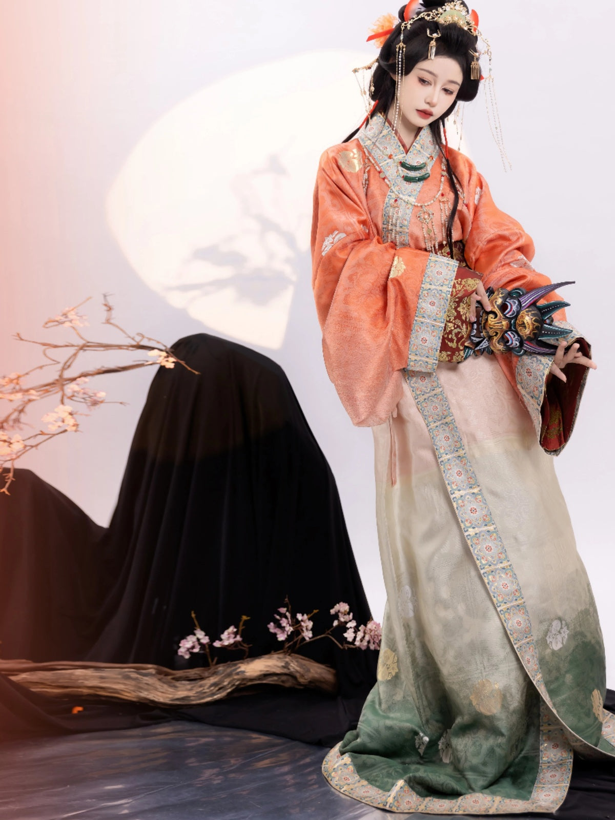 Fanta Sprite - Warring States and Han Dynasty Straight Hem Robe (Preorder)