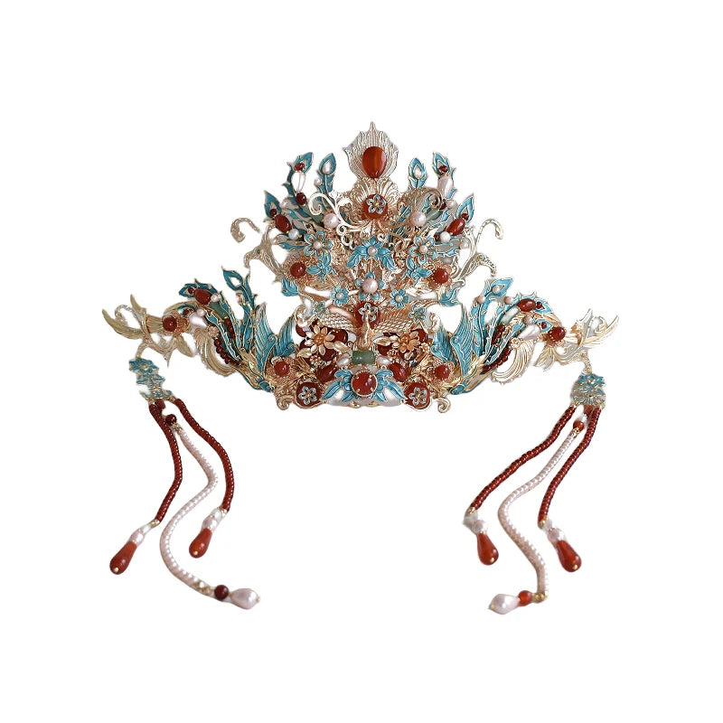 Chinese Wedding Hair Accessories: Ming Huang