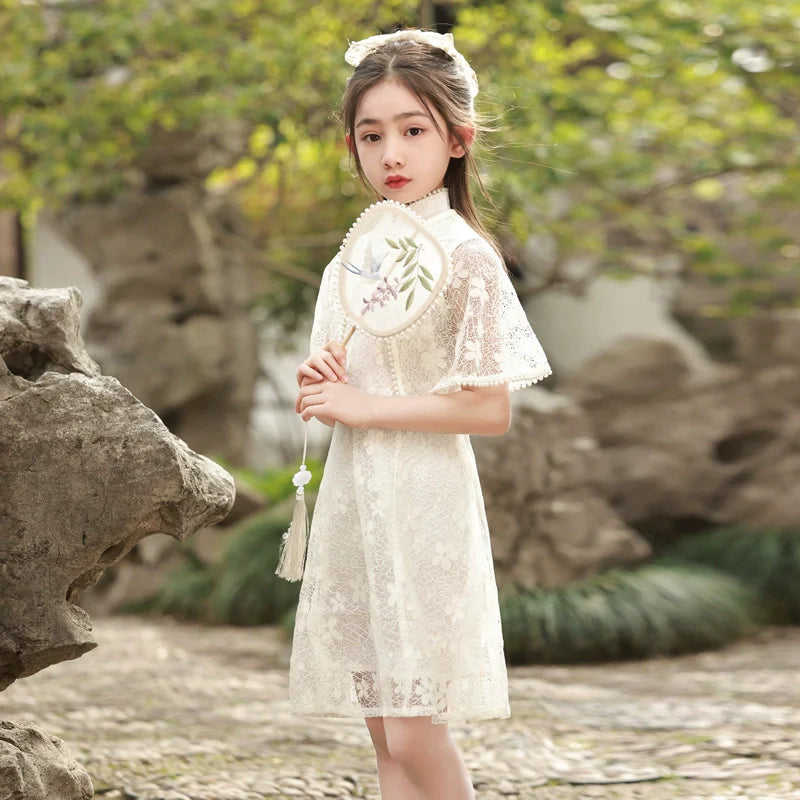 Clara - New Chinese Style Cheongsam for Girls