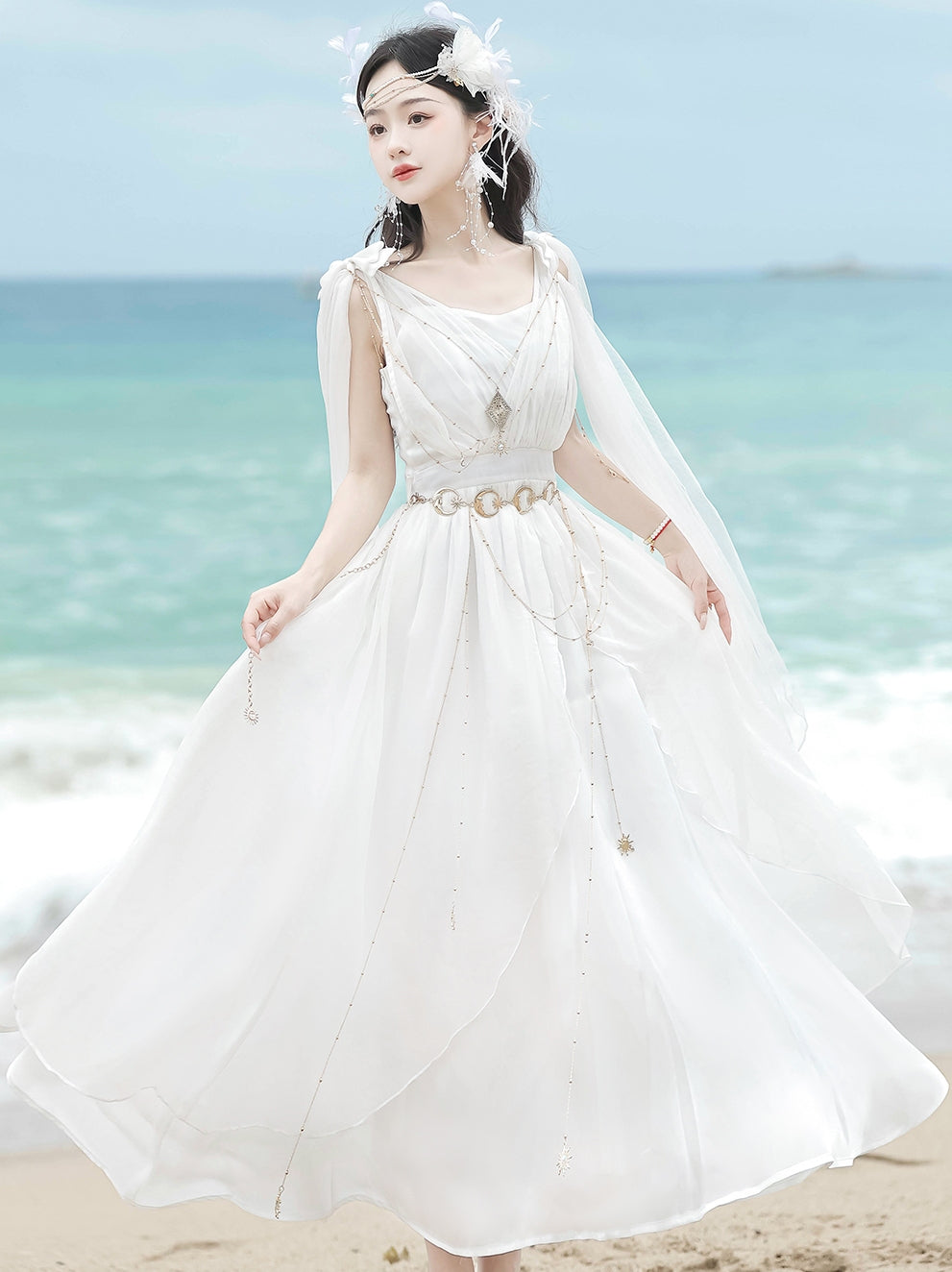 Messenger of God  神使 - New Chinese Style Summer Sundress