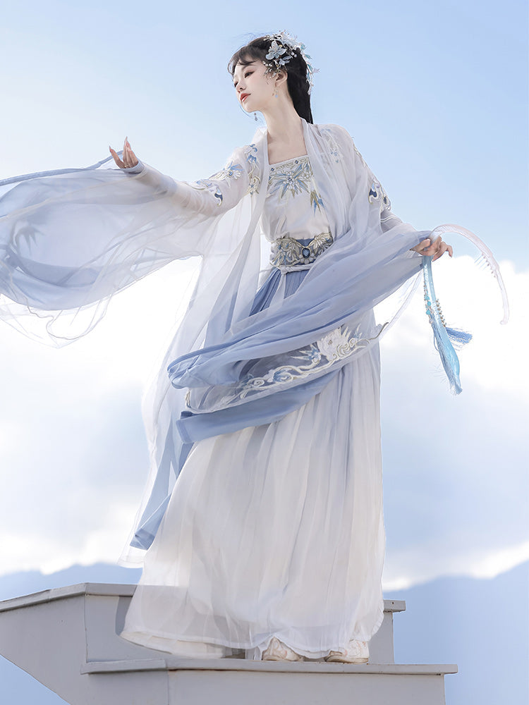 Canghai 沧海 - Song Dynasty Style Qiyao Ruqun Hanfu