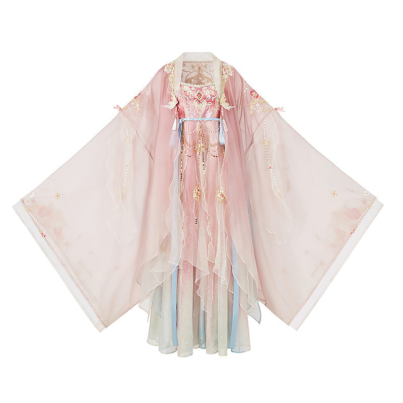 Spring Banquet 春日宴 - Tang Dynasty Style Hanfu Dress Heziqun