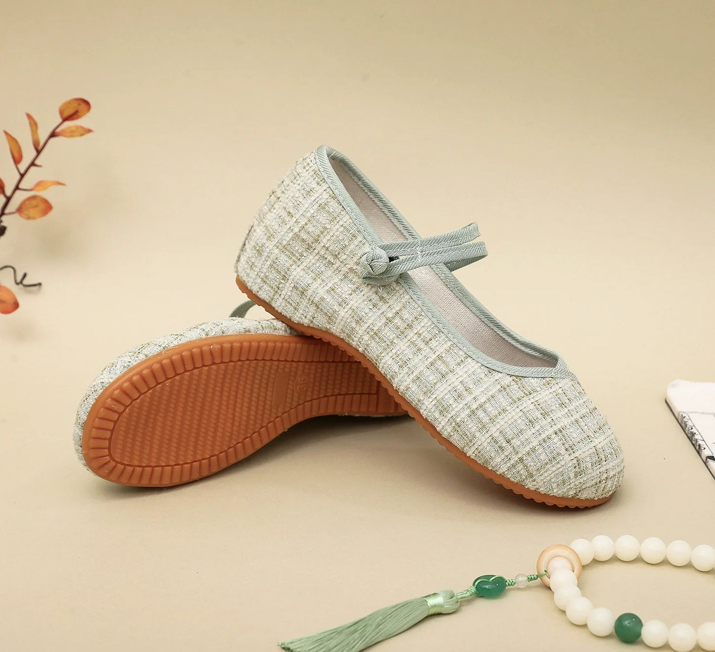 Glitter - Classic Tweed Shoes for Women