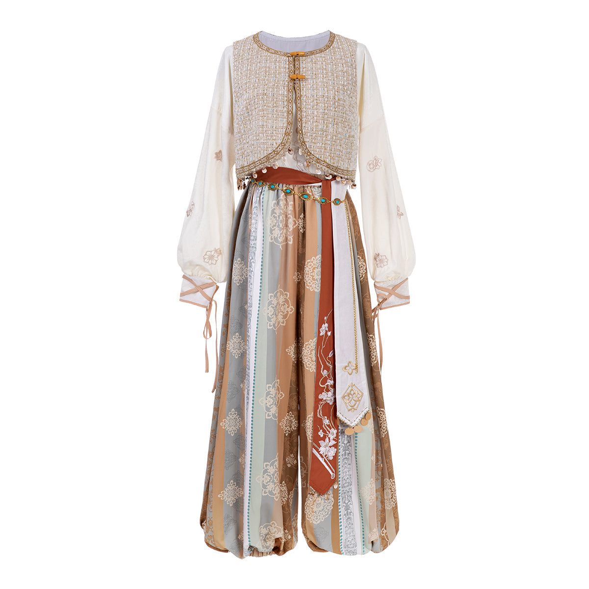 Yongyule 永遇乐 - Dunhuang Inspired New Chinese Style Outfit