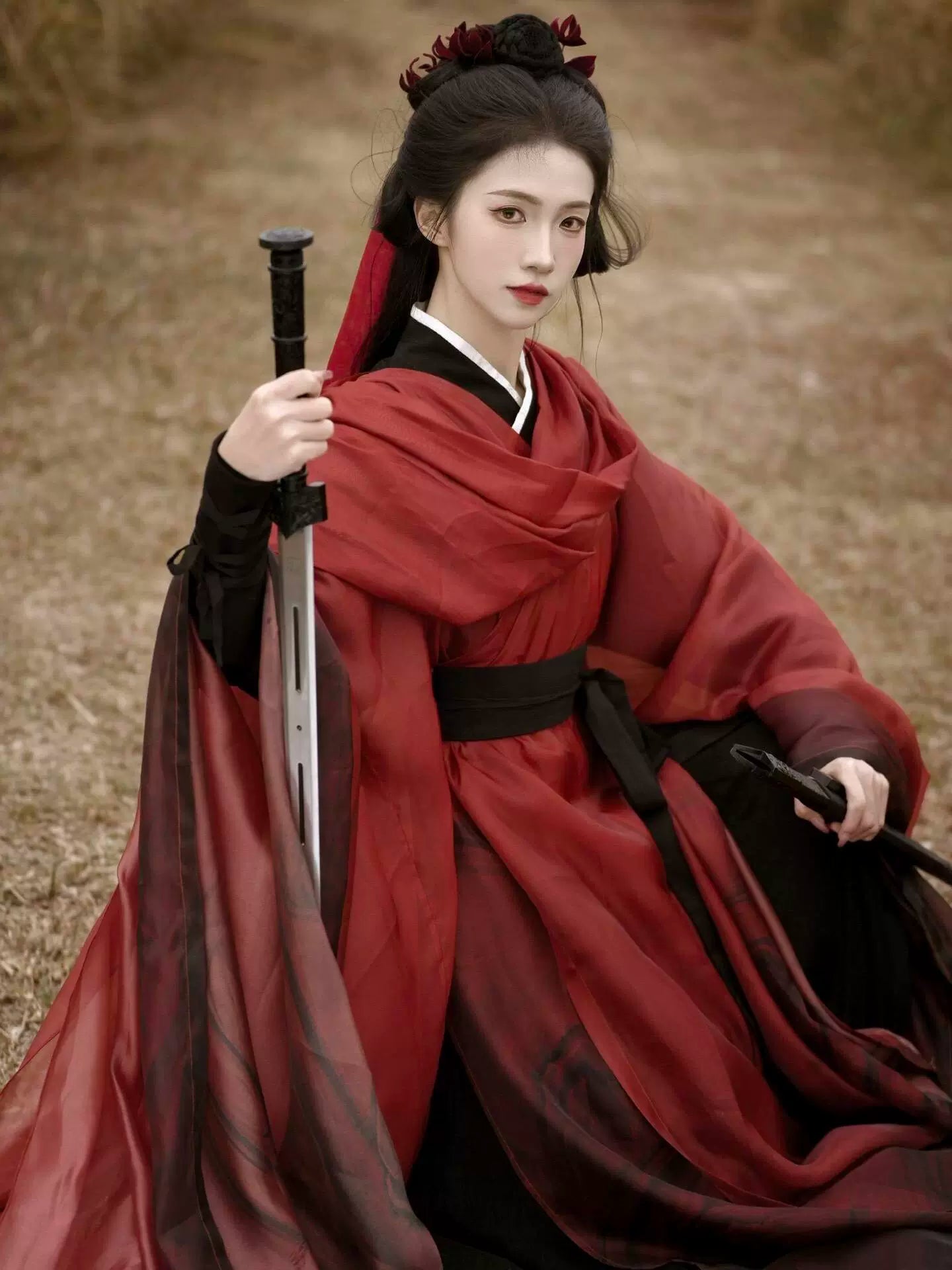 Chivalry 骑士 - Wei Jin Swordsman Style Fantasy Costume