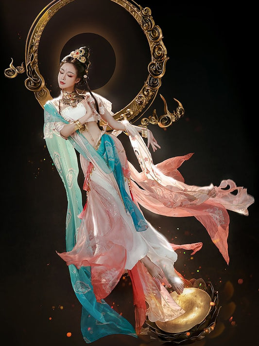 Scattered Flowers Goddess 散花天女 - Dunhuang Fairies Feitian Tang Dynasty Costume
