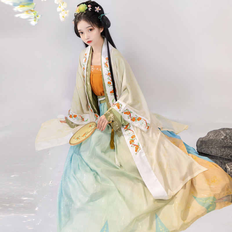 Lianlian 好柿连连 - Song Dynasty Style Qiyao Ruqun Hanfu