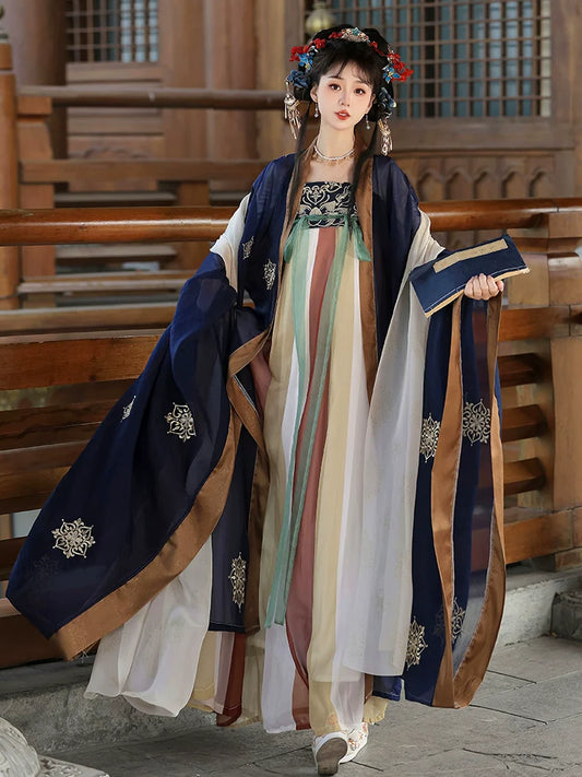 Memories of Tang 盛唐忆 - Tang Dynasty Style Qixiong Ruqun