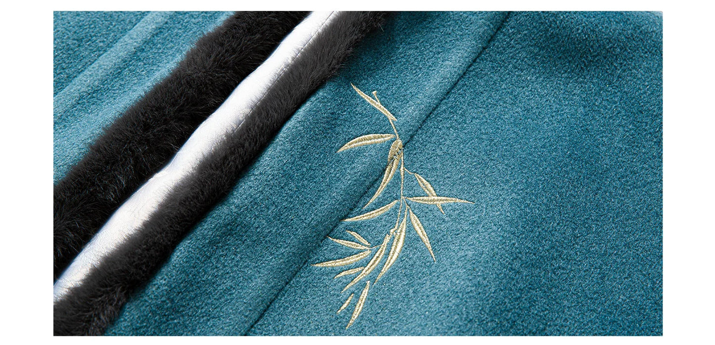 Song Dynasty Modern Hanfu, New Chinese Style, Blueberry Cocoa (Preorder)