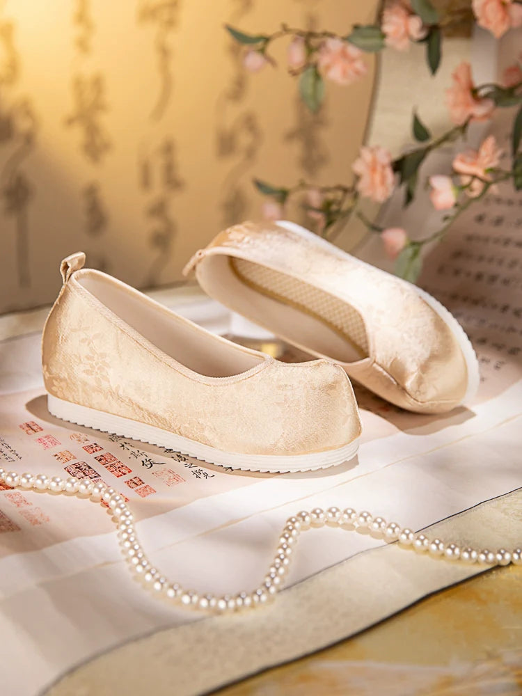 Rachel - Traditional Brocade Hanfu Shoes