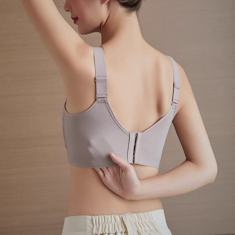 Women Seamless Wireless Supportive Bra Push Up Comfort Soft No Underwire Full Coverage T-Shirt Bra