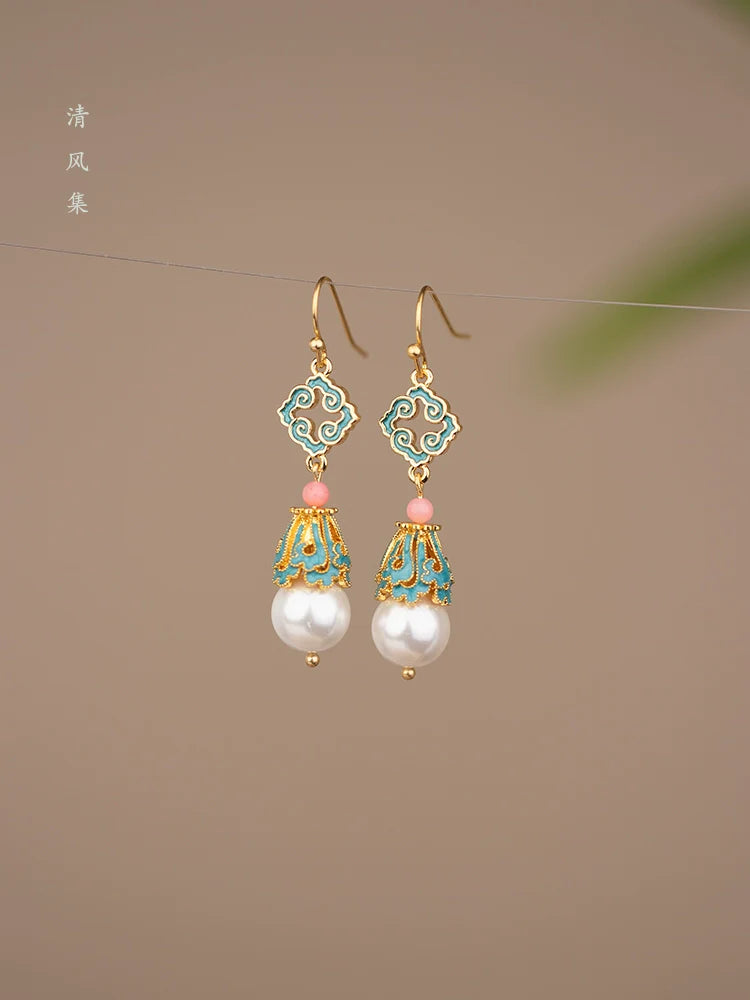 Antique Lady Chinese Style Earrings