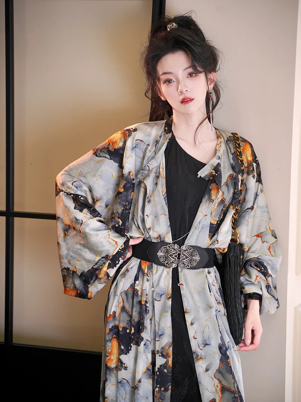 Tang Dynasty Hanfu Robe - Midsummer 盛夏 (Preorder)