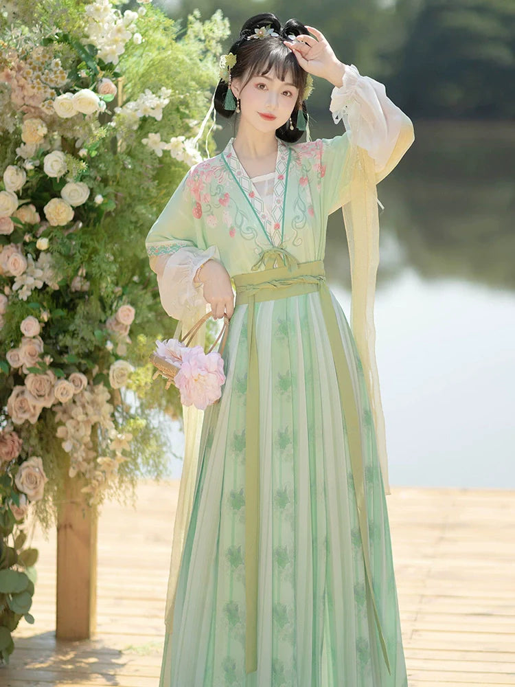 Ruoyu 若予 - Tang Dynasty Style Beizi Qiyao Ruqun