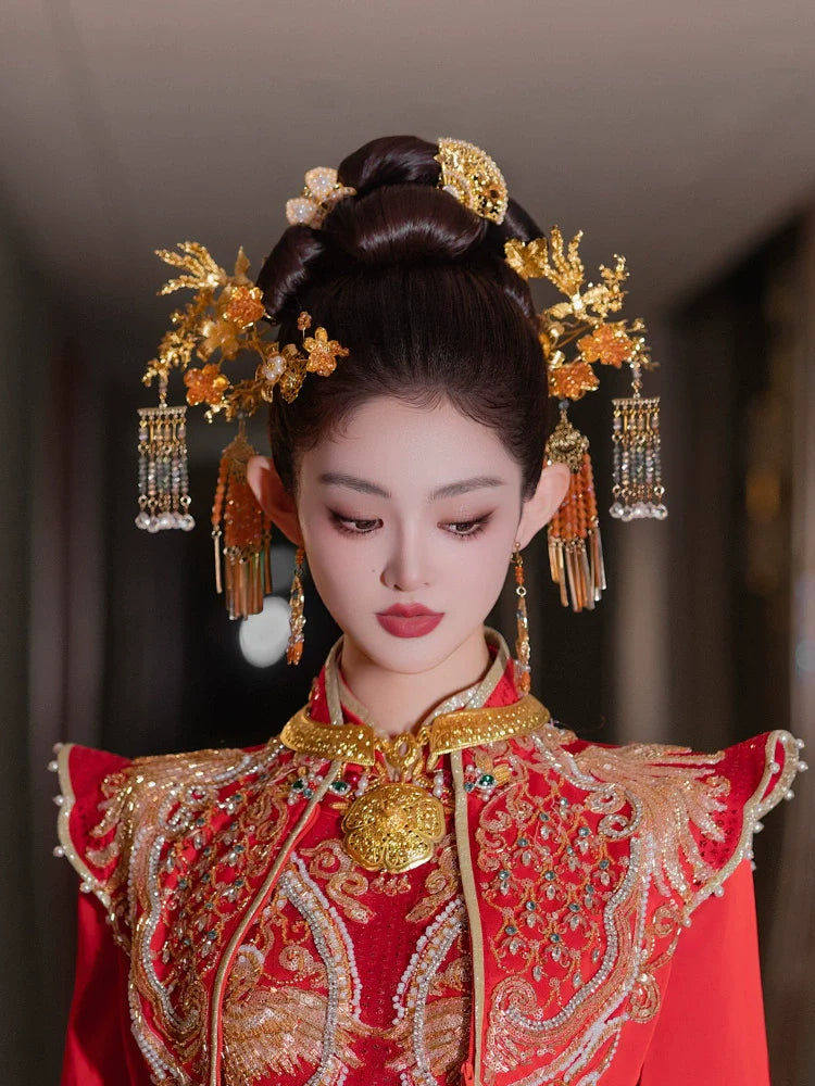 Chinese Wedding Hair Accessories: Harmonic