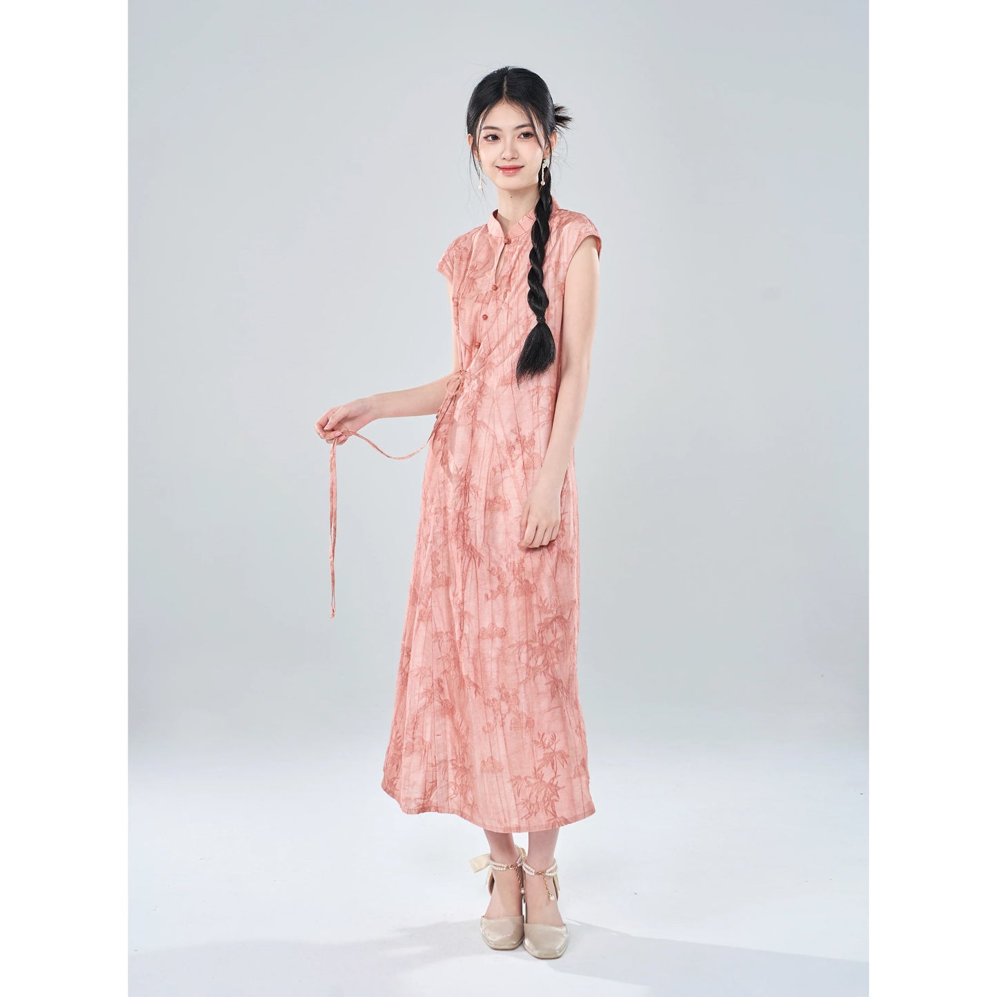 Modern Cheongsam: Lunar Bamboo 竹月