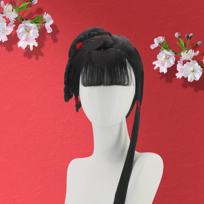 Adorned Jade - Chinese Style Hair Wig for Hanfu