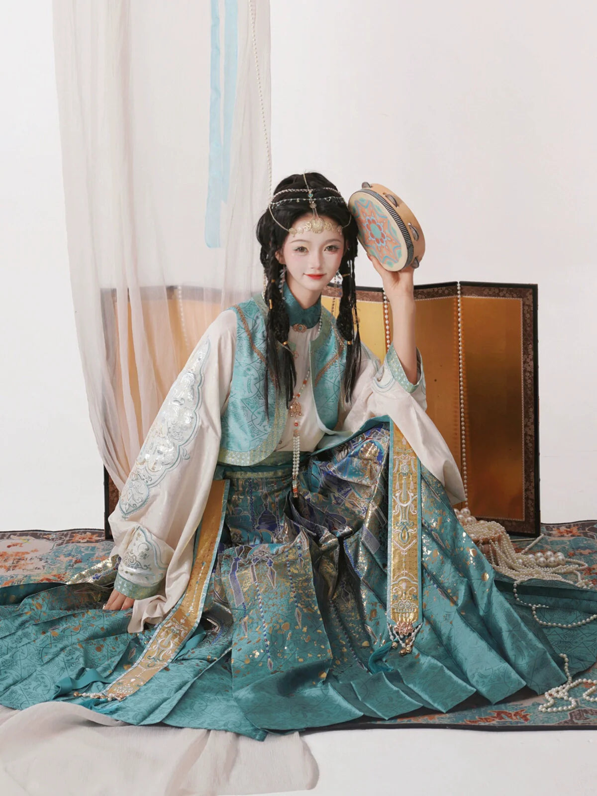 Ming Dynasty Hanfu, Ethnic Style, Arabian Nights (Preorder)
