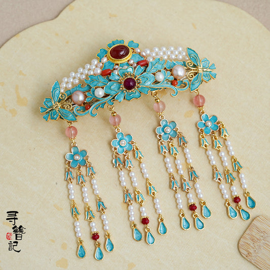 Back Hair Pin: Drunken Wind