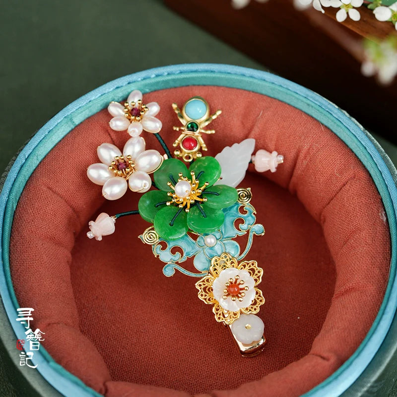 Hair Clip: Emeraldine
