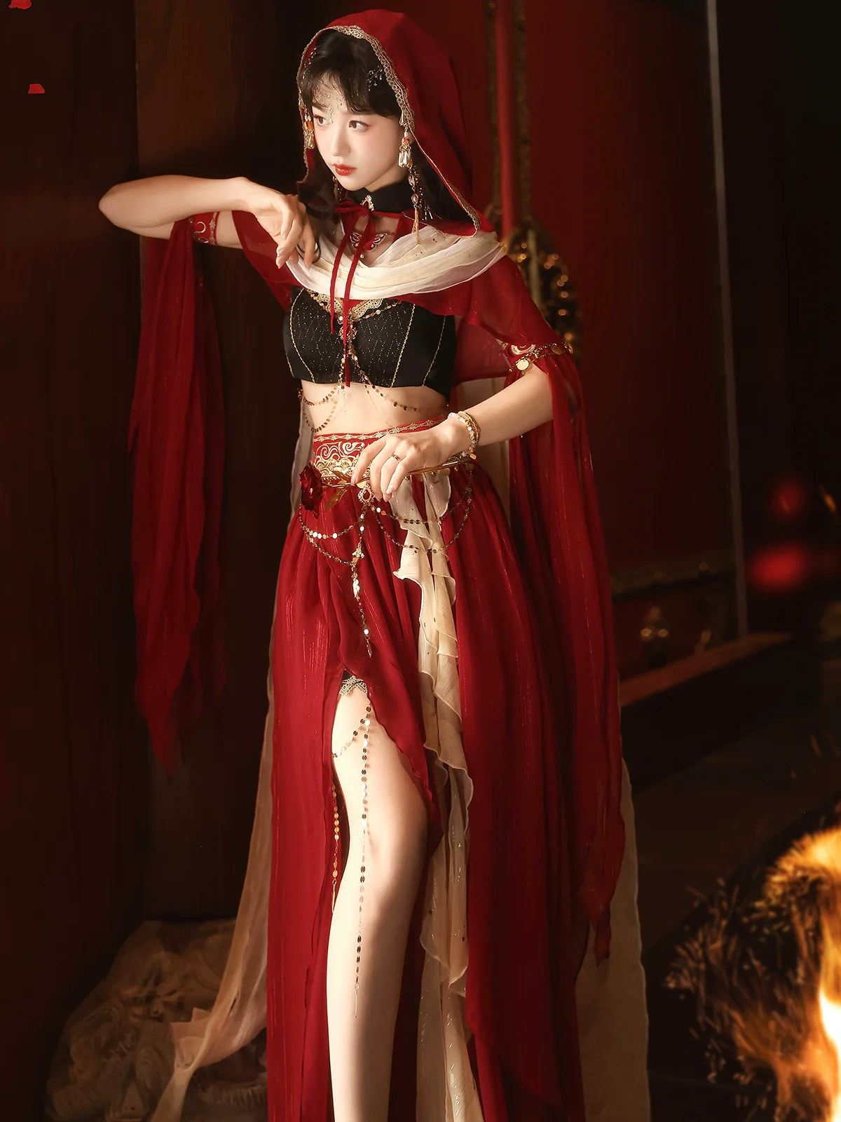 Desert Traveler - Dunhuang Fairies Feitian Tang Dynasty Costume (Preorder)