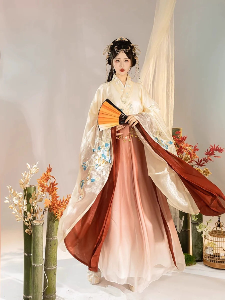 Merrine - Wei Jin Style Cross Cross Qiyao Ruqun