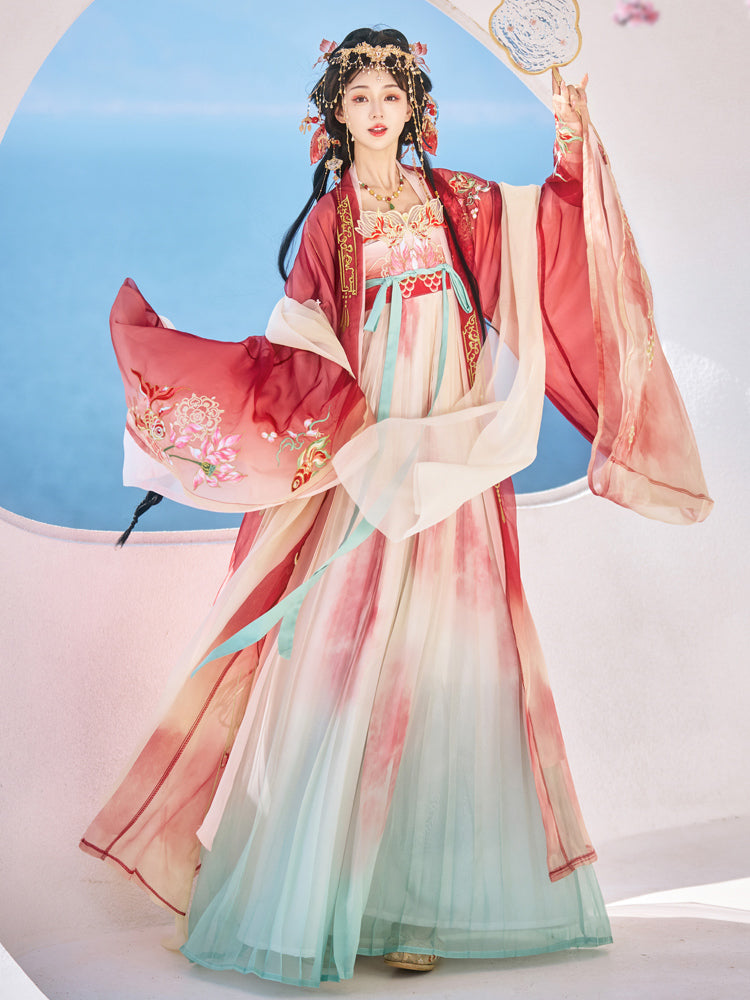 Koi 金鱼姬 - Tang Dynasty Style Hanfu Dress Heziqun