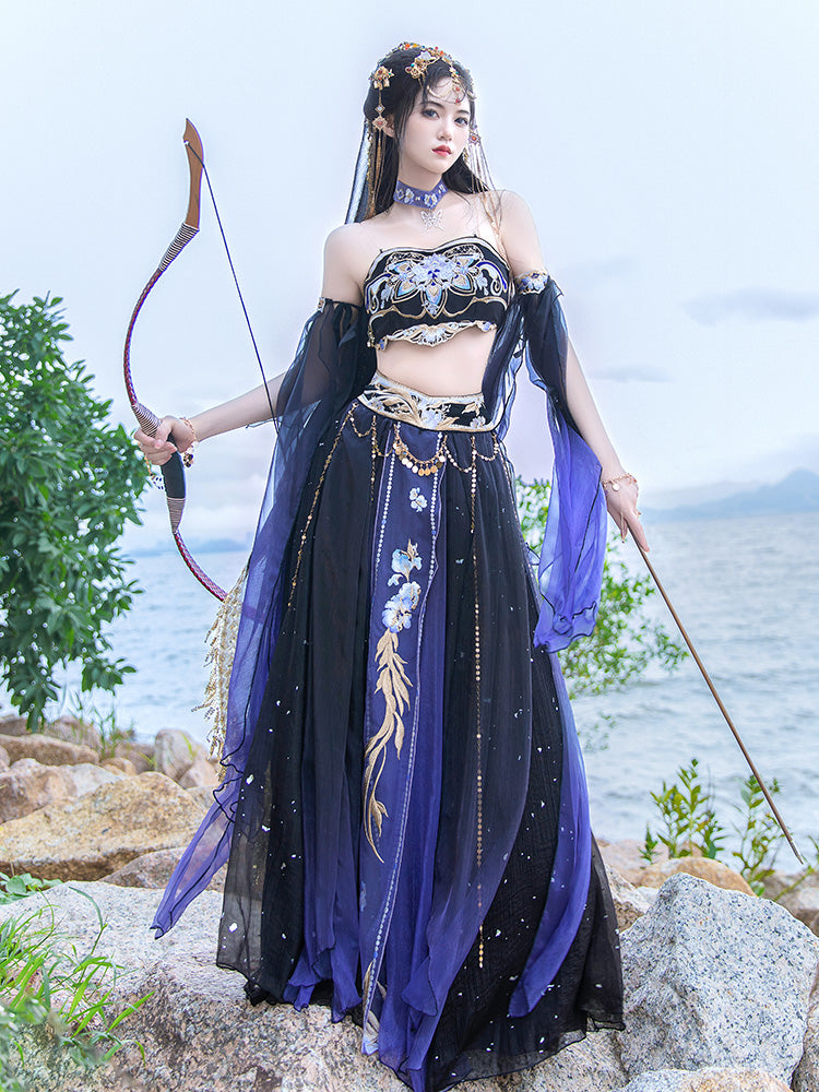 Ziqing - Dunhuang Goddess Feitian Tang Dynasty Costume