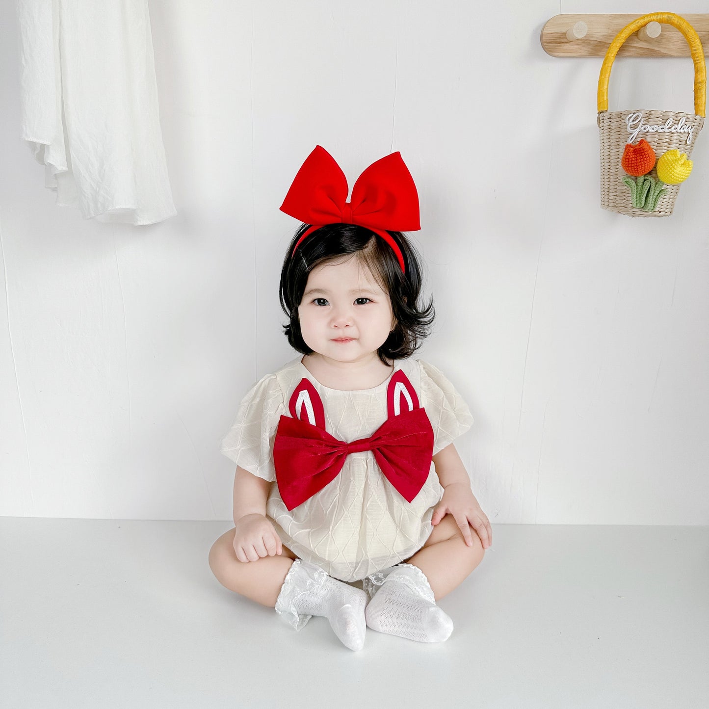 Coco - Bunny Style Summer Baby Onesies for Girls