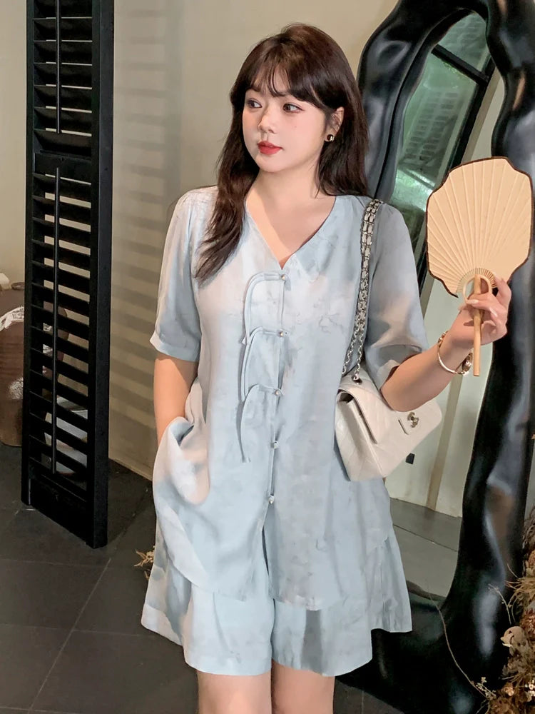 Elle - New Chinese Style Cheongsam Matching Set