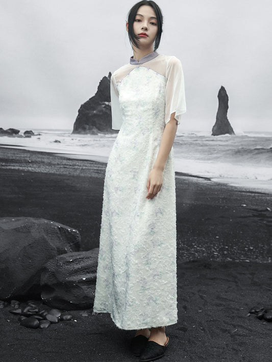 Snow Frost - Women's Summer New Chinese Style Cheongsam Dress