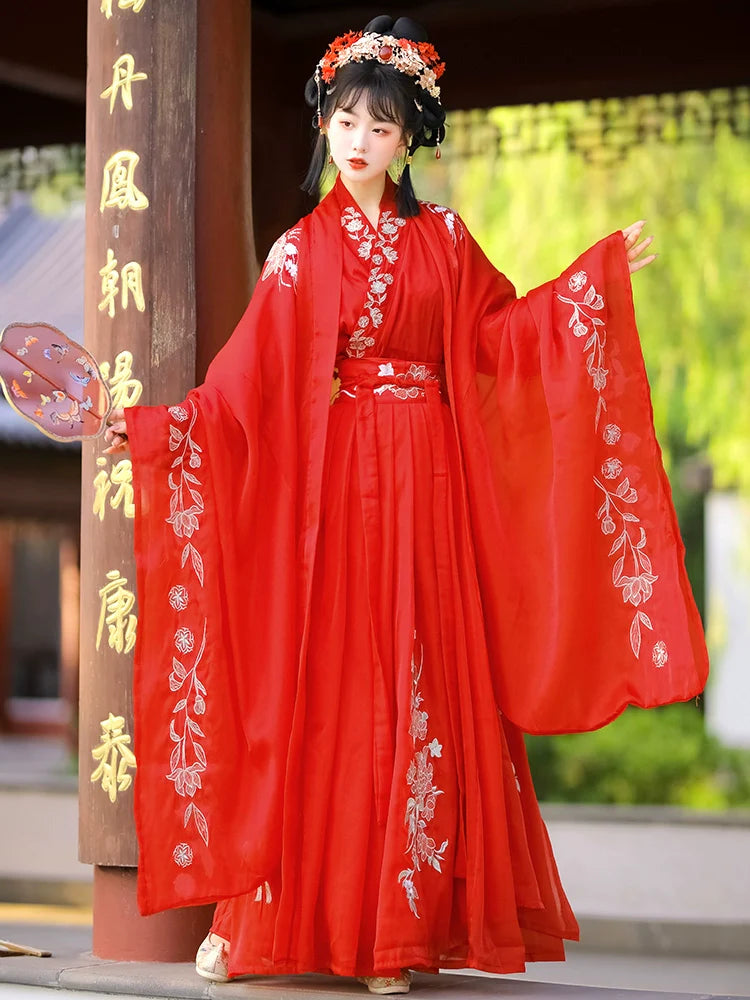 Wei Jin Wuxia Style Qiyao Ruqun - Huaxia 华夏