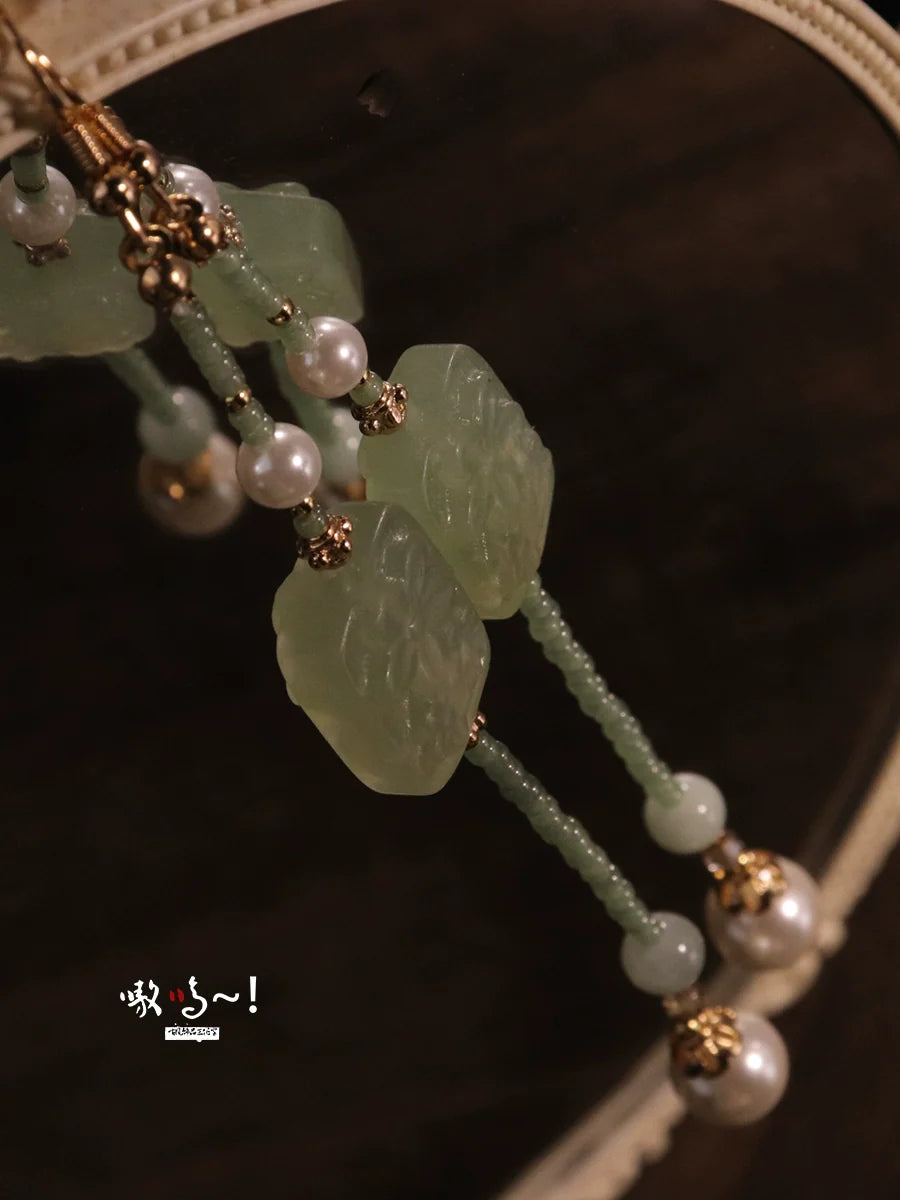 Ginger Pear Chinese Style Earrings