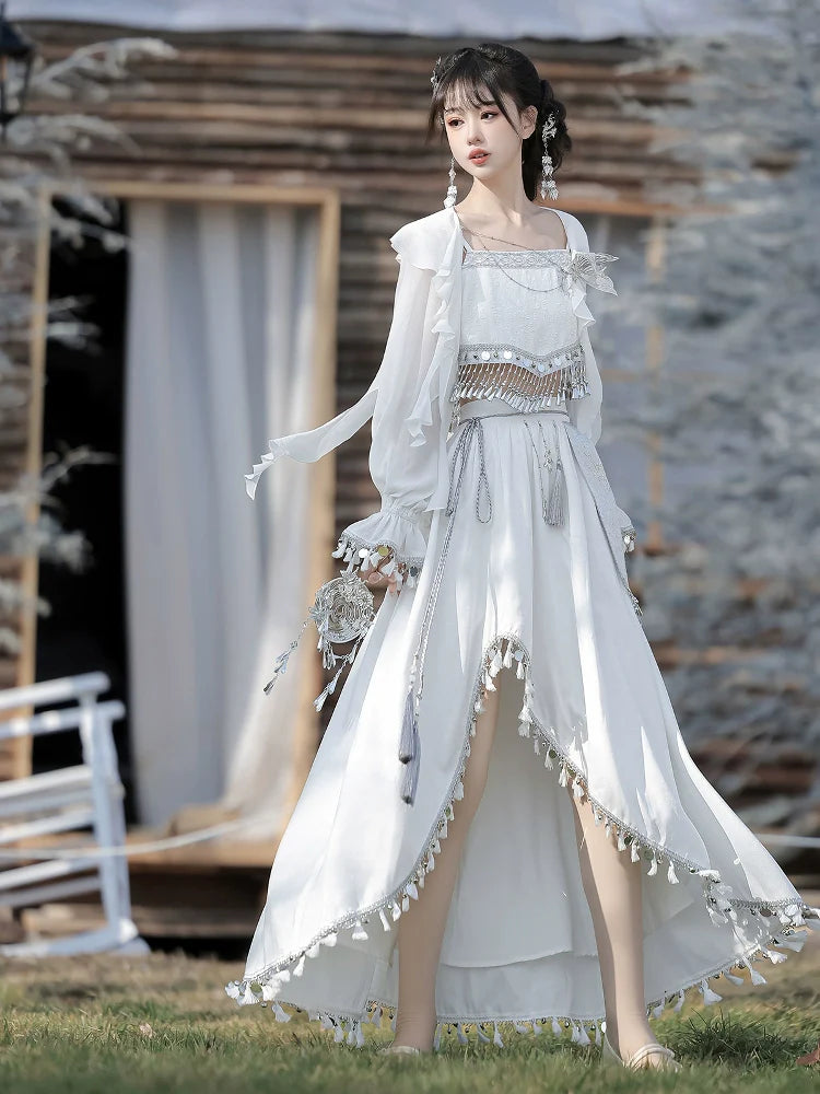 Silver - Miao Jiang Element Ethnic Costume (Preorder)